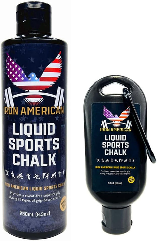 Liquid Chalk - No-Mess Long-Lasting Grip Chalk for Weightlifting, Gymnastics, Rock Climbing, and Fitness Training - Advanced Hand Chalk for Gym